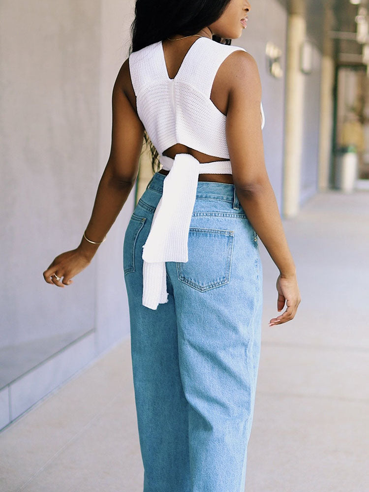Knit Banded Top