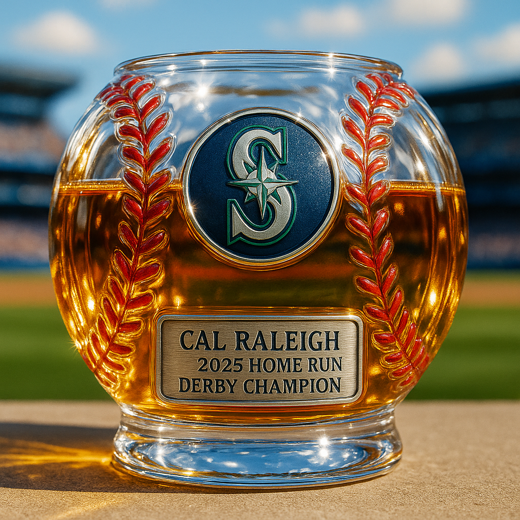 Cal Raleigh 2025 Home Run Derby Champion Cup