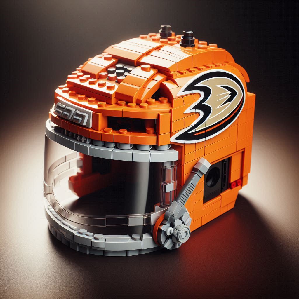 NHL LEGO Building Block Helmet