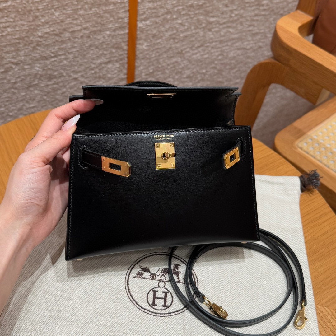 Hermes mini kelly 89Nior handbag (handmade to order)