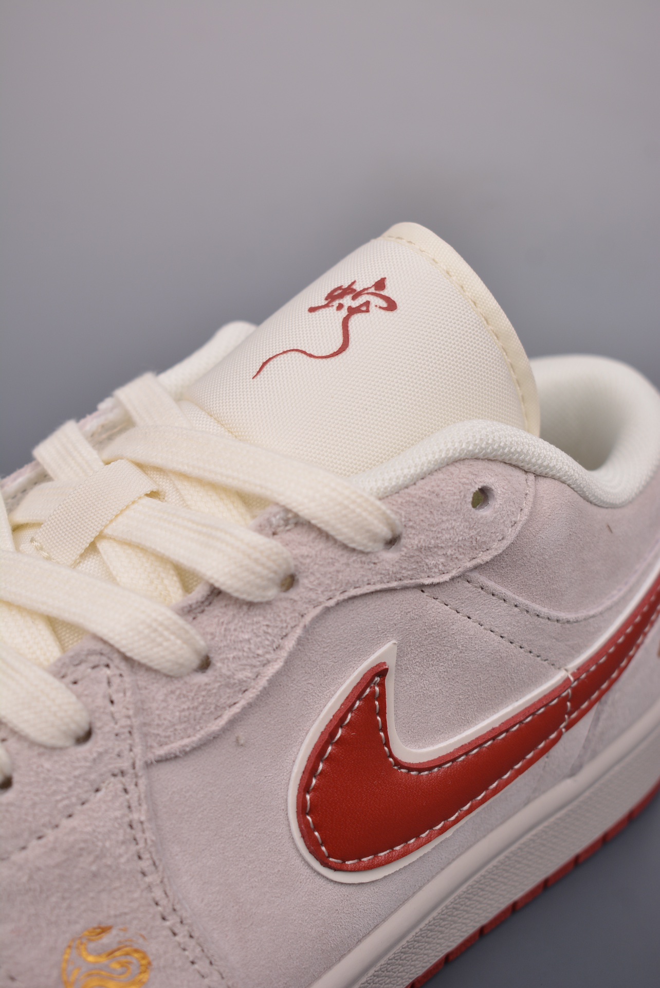 Nike Jordan Air Jordan 1 low 2025 Year of the Snake Gray Red XX3318-513