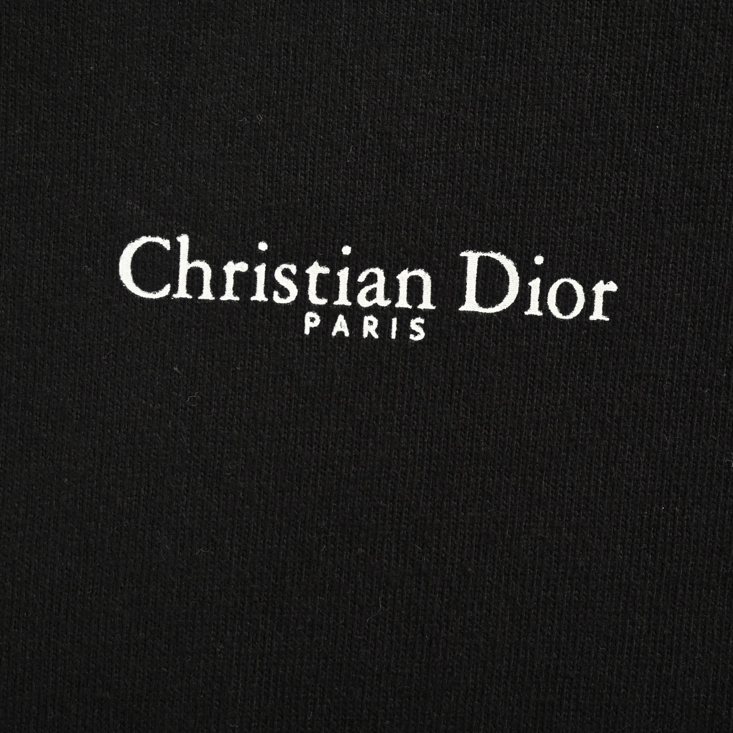 Dior 25ss lettering print short-sleeve