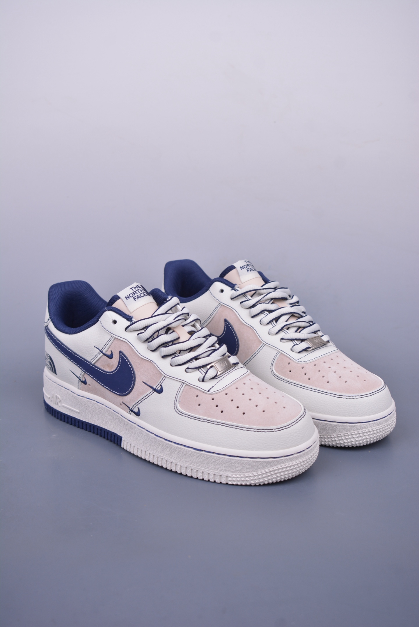 The North Face x Nike Air Force 1'07 Low TNF Sneakers Off-White Blue KY8899-108