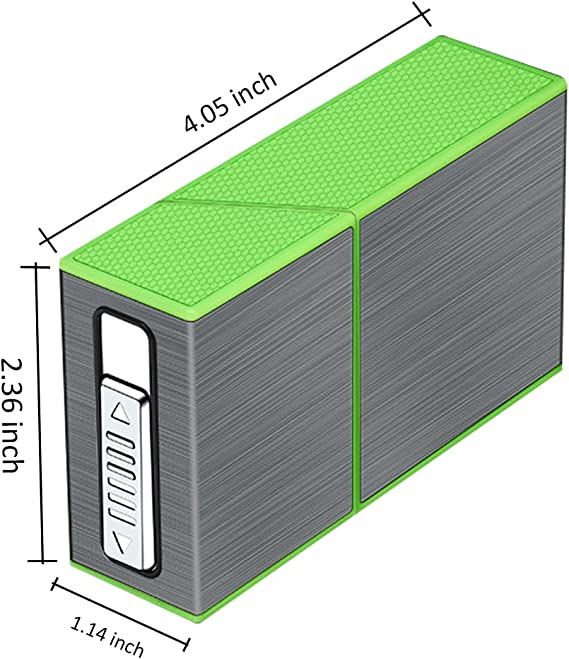 (🔥Last Day Promotion-SAVE 65% OFF) -2 in 1 Rechargeable Flame-Less Windproof Glowing Electric Lighter Cigarette Case-BUY 2 GET 10% OFF & FREE SHIPPING