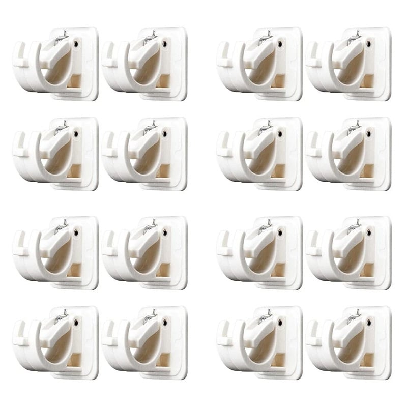 (🔥Hot Sale - 49% OFF)Nail-free Adjustable Rod Bracket Holders(Set of 2)