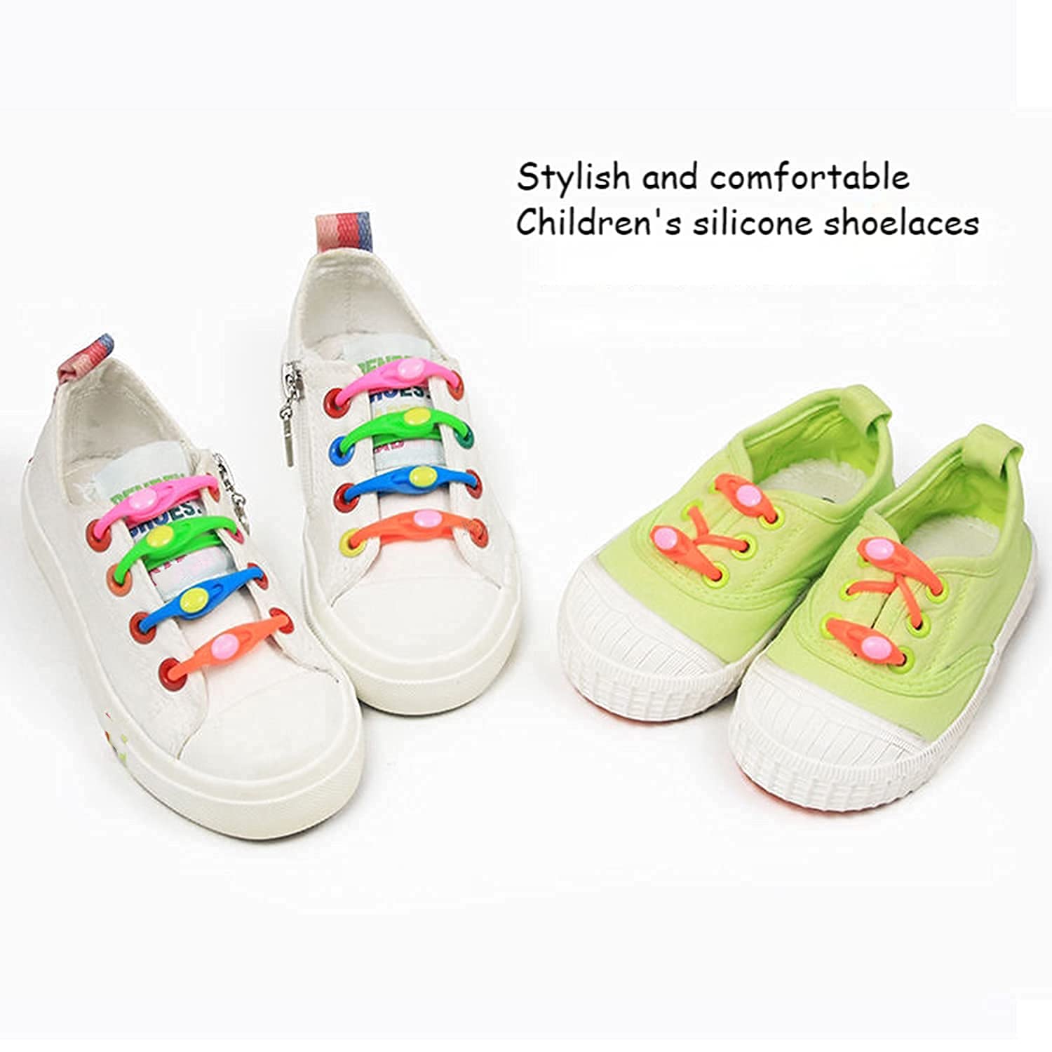 🔥Last Day Promotion 50% OFF-Lazy Elastic Shoelaces-BUY 2 GET 1 FREE NOW