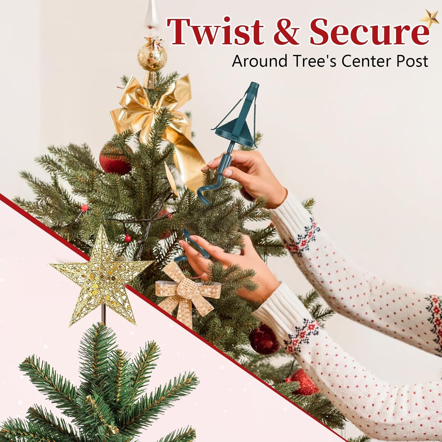 Christmas Tree Topper Holder