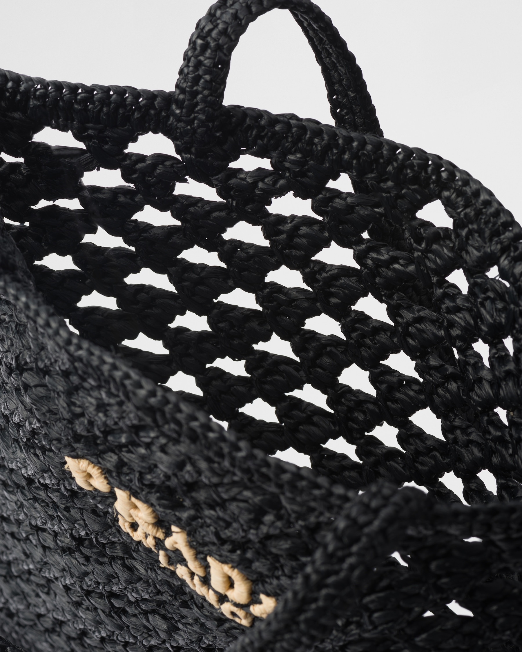 Prada Crochet Tote1BG493_2M2T_F0ES7_V_OOO