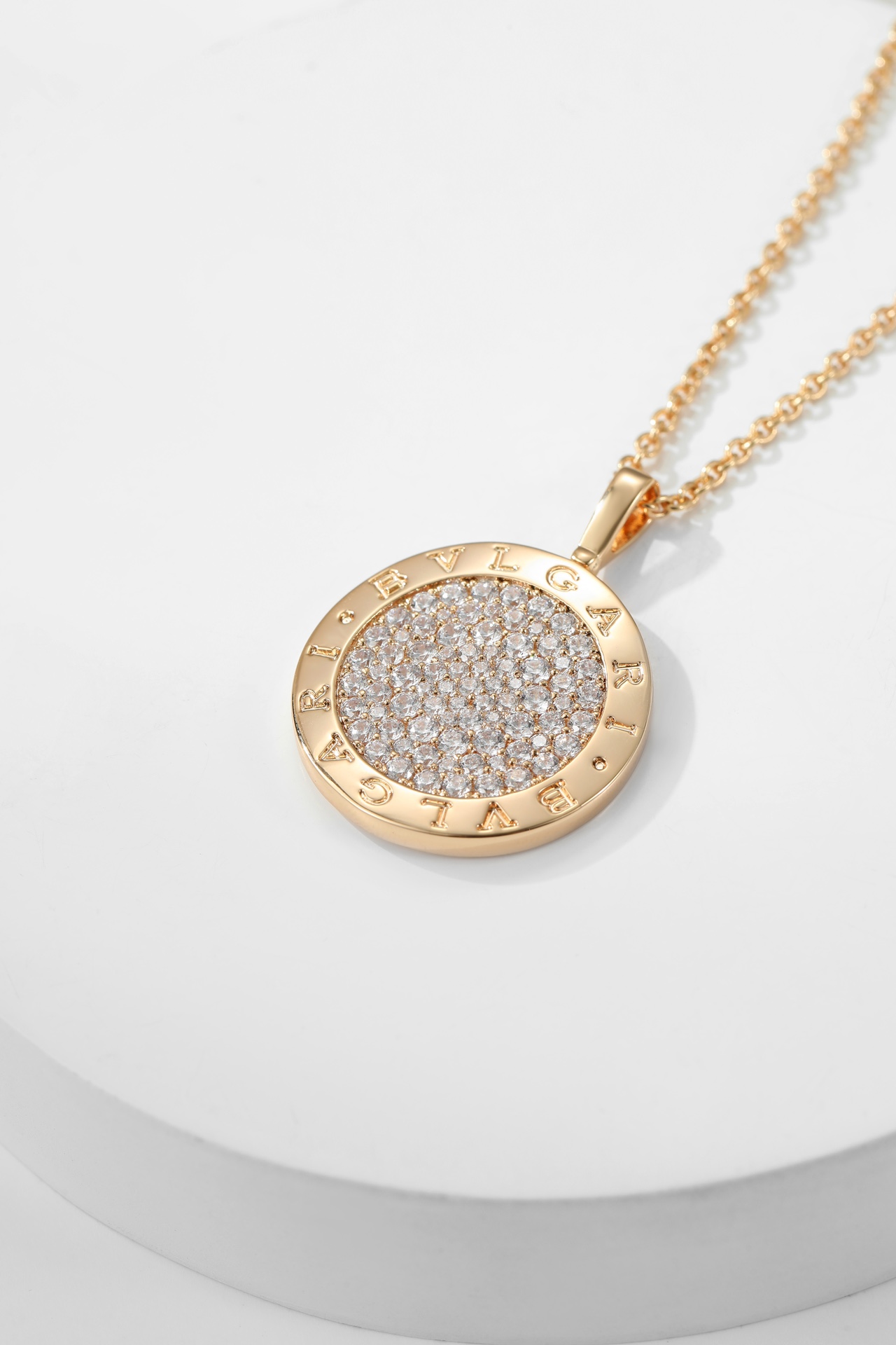 Bulgari Full Diamond Necklace