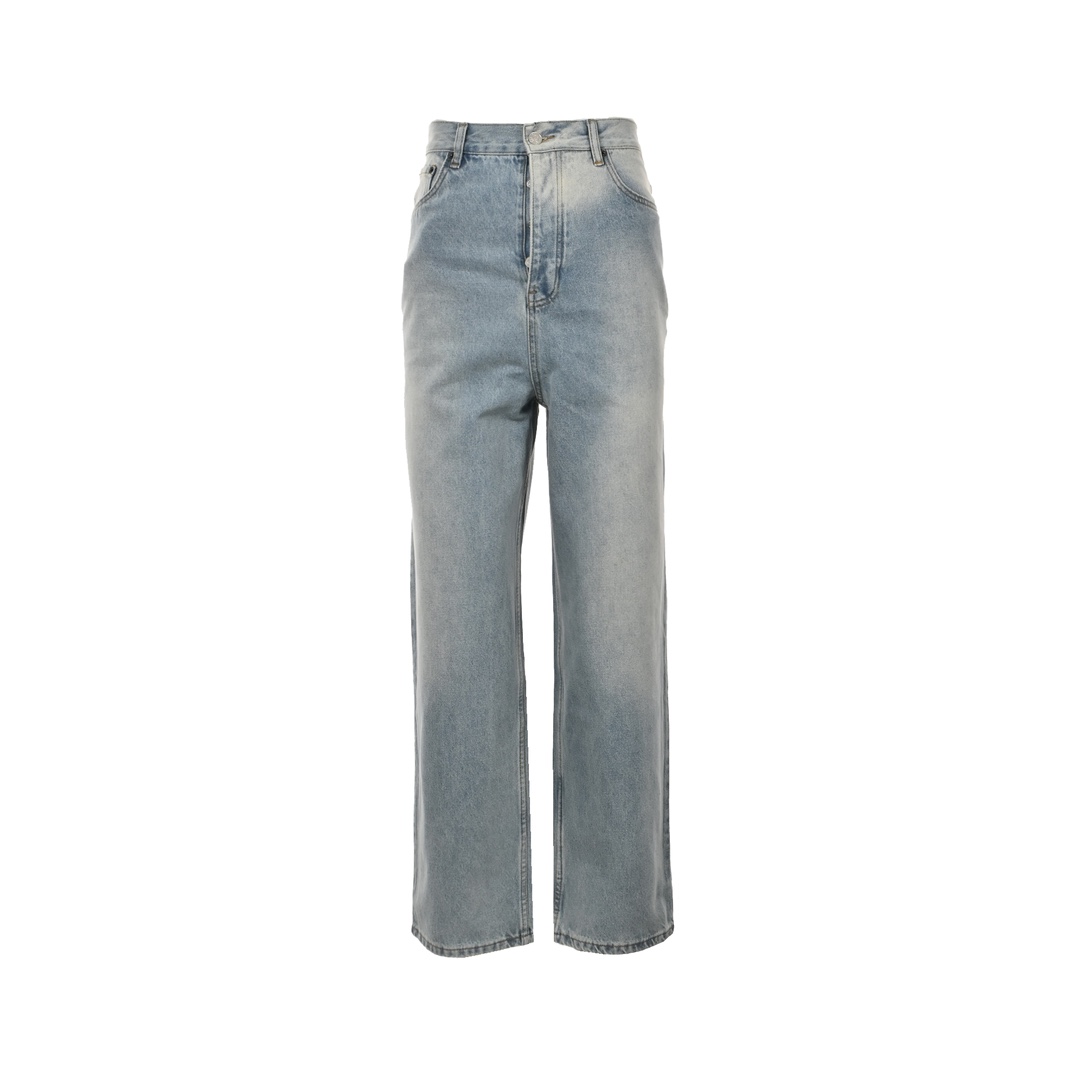 Balenciaga Size Logo Denim Pants
