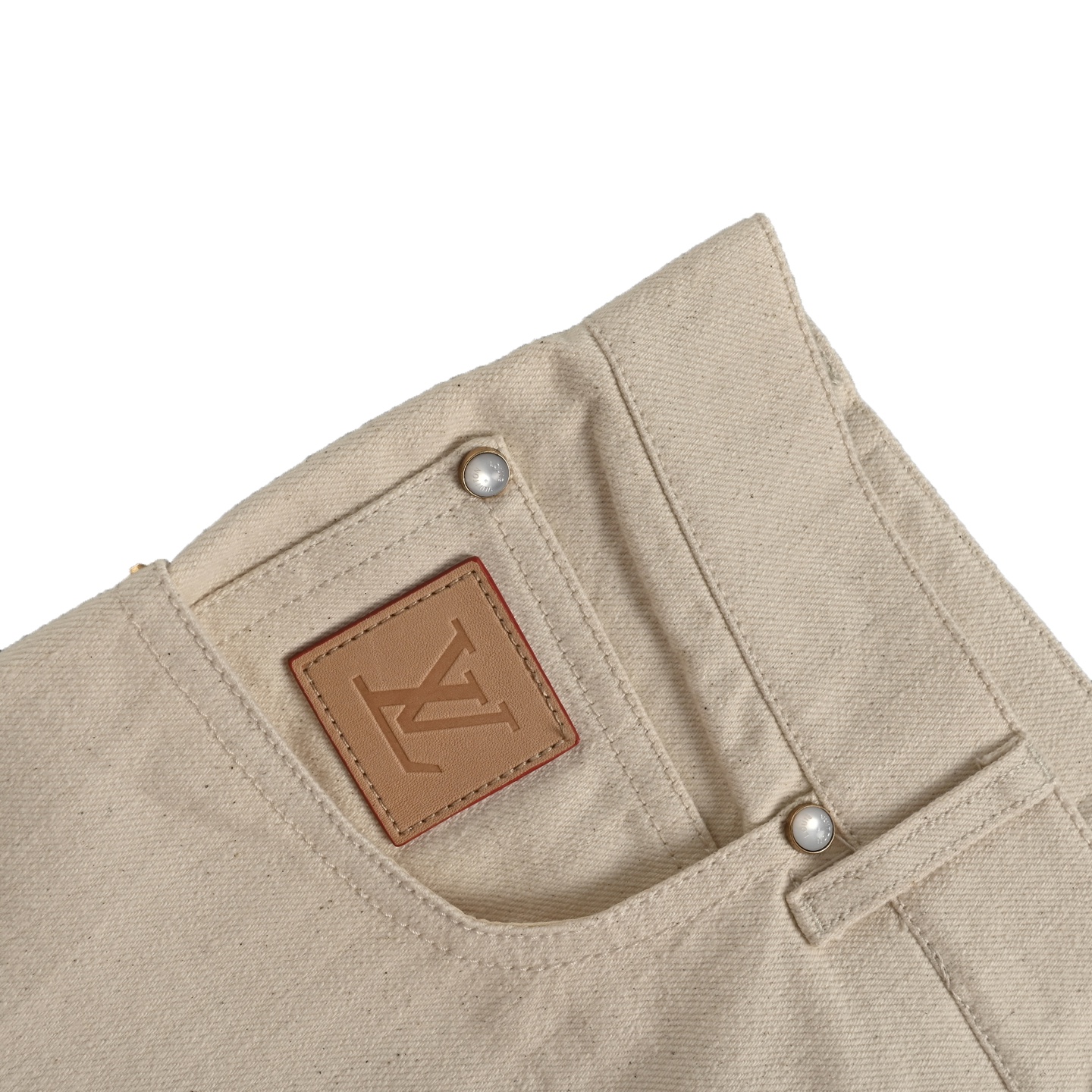 Louis Vuitton 25ss logo jeans