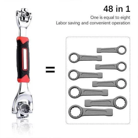 (🔥Last Day Promotion-SAVE 60% OFF)-Multifunctional socket wrench🔧-BUY 2 GET 10% OFF & FREE SHIPPING