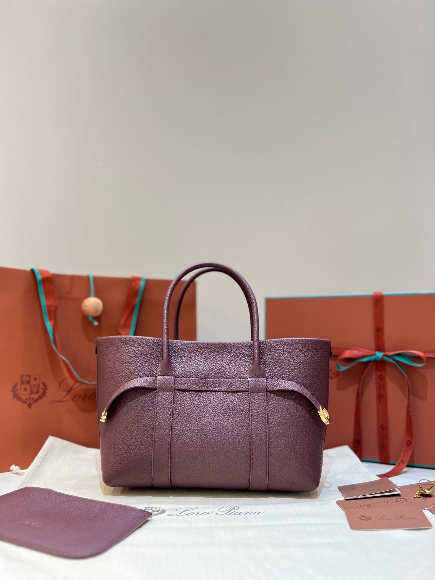 Loro Piana Ghiera Small Shopper