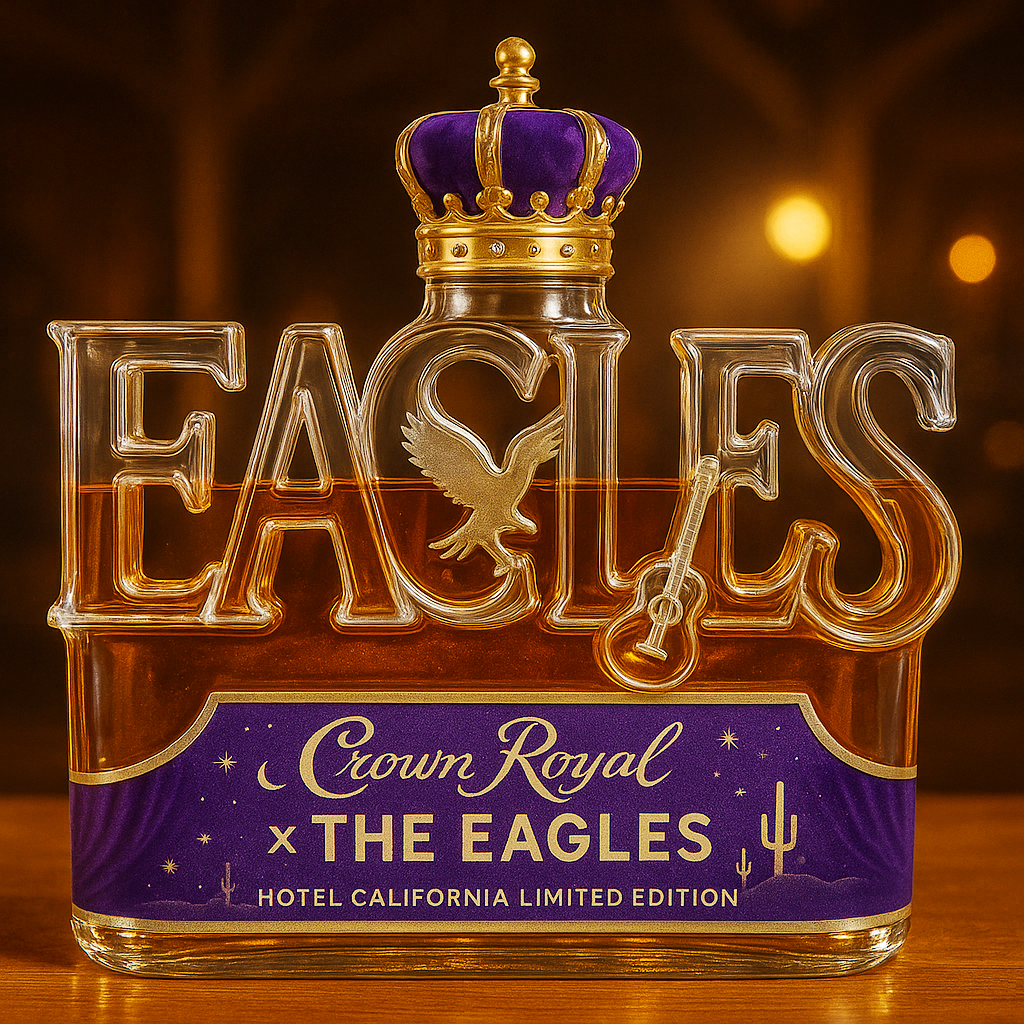 The Eagles Whiskey Bottle