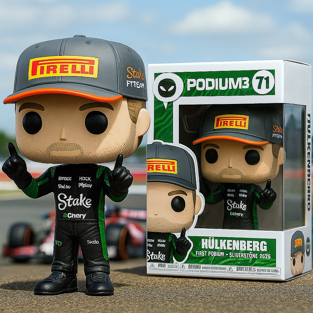 Nico Hülkenberg’s First-Ever F1 Podium Pop Figure