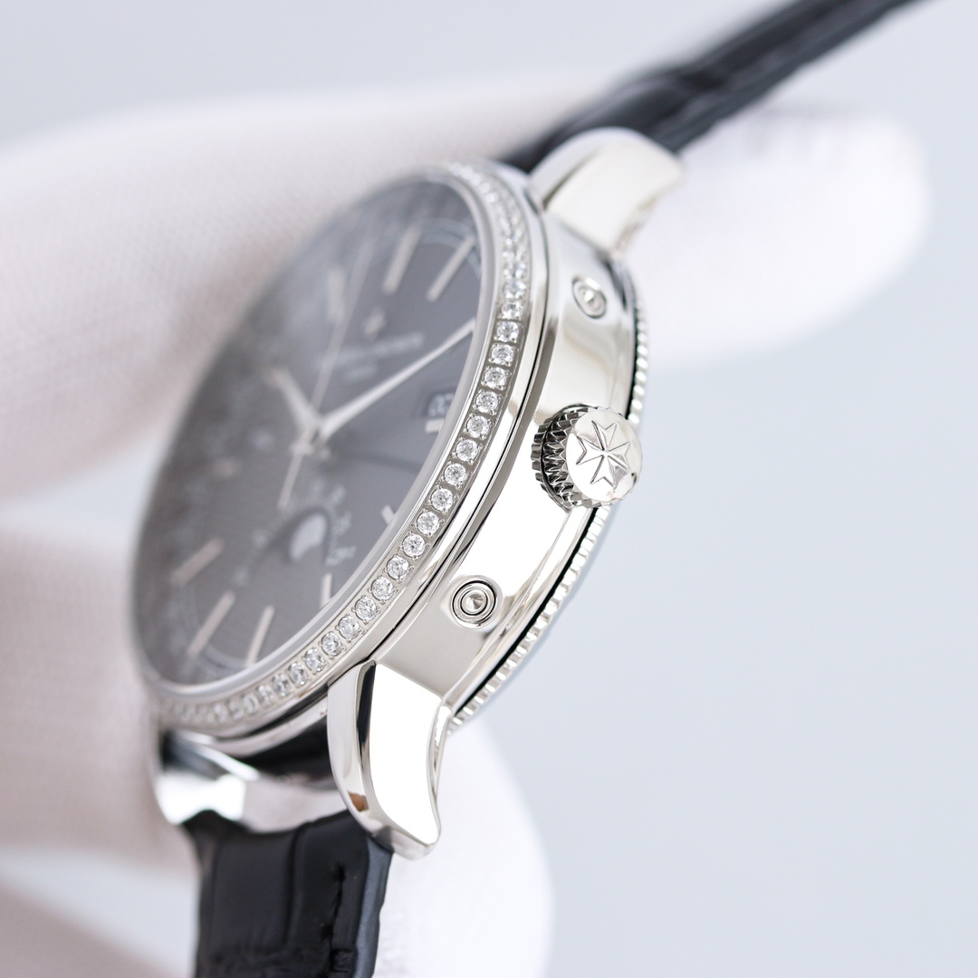 Tradition series complete calendar watch back diamond version 4010TO00R/B344B740B345