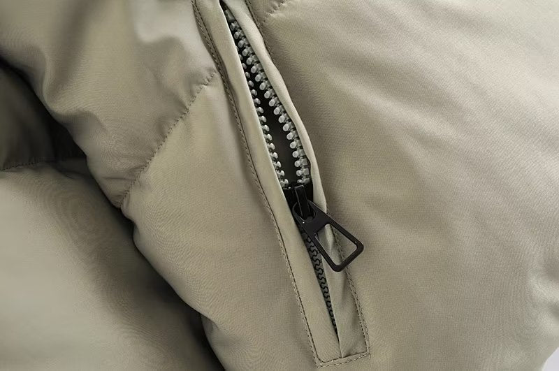 Autumn Winter Women Clothing Urban Casual Loose Cotton Padded Jacket Cotton Padded Coat