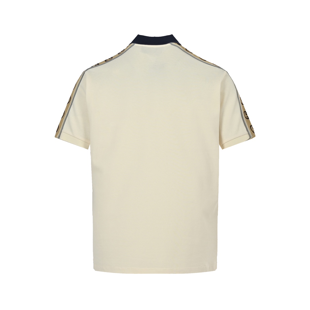 Gucci 20ss reflective webbing Polo short sleeve