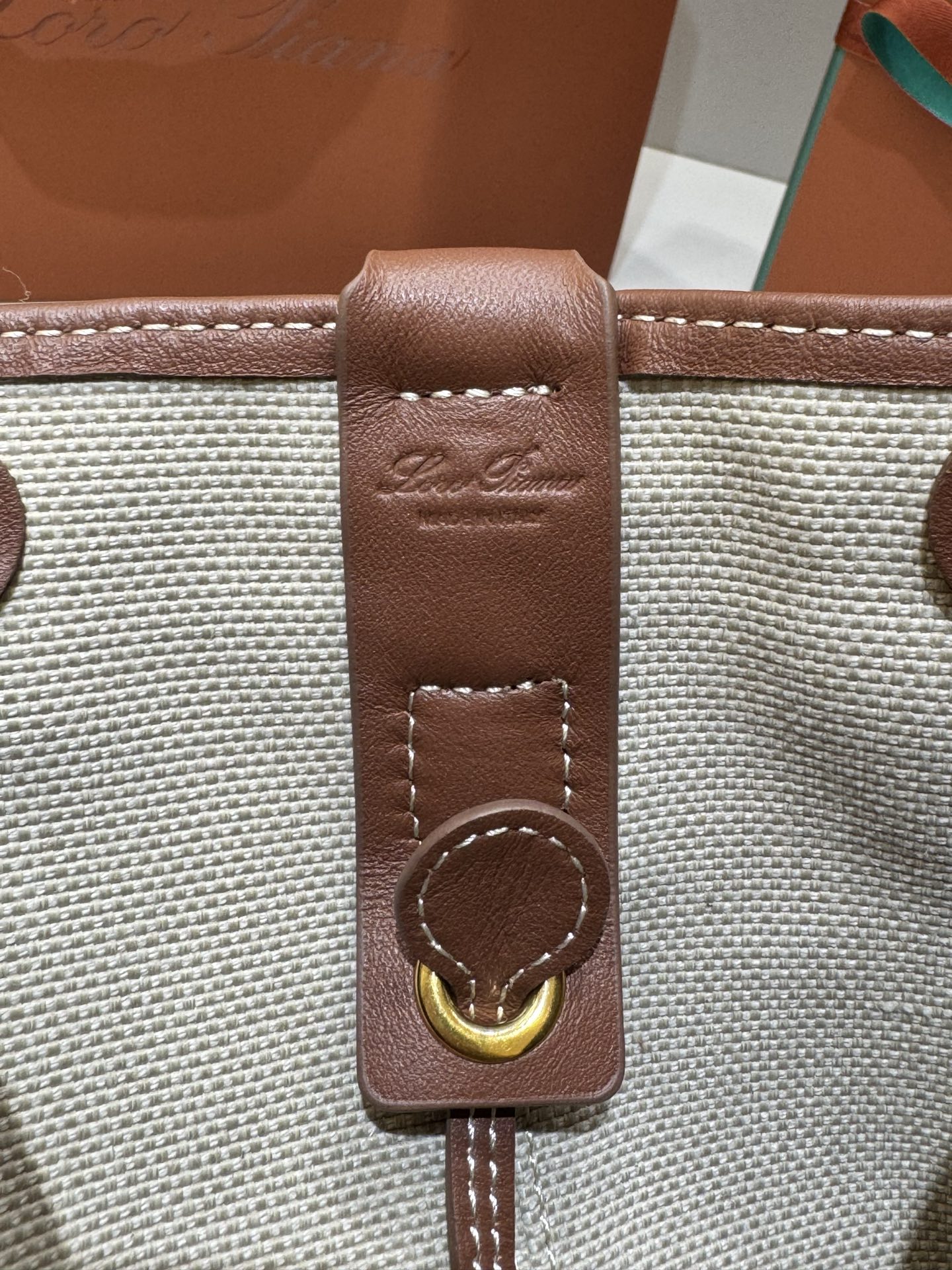Loro Piana Extra Drawstring Backpack