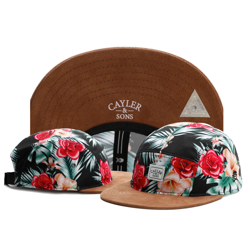 Trendy hip-hop hat sun visor baseball cap casual sun hat peaked cap youth flat brim hat