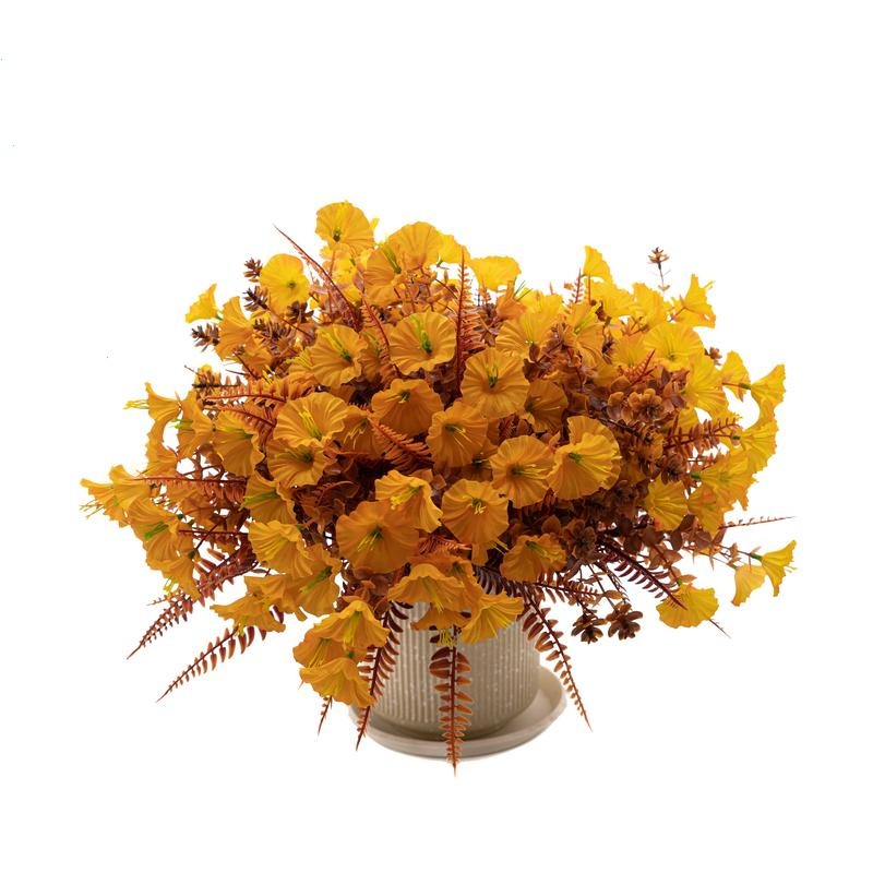 🔥HOT SALE🔥Realistic Fall Fake Flowers UV Resistant Outdoor Indoor Decor