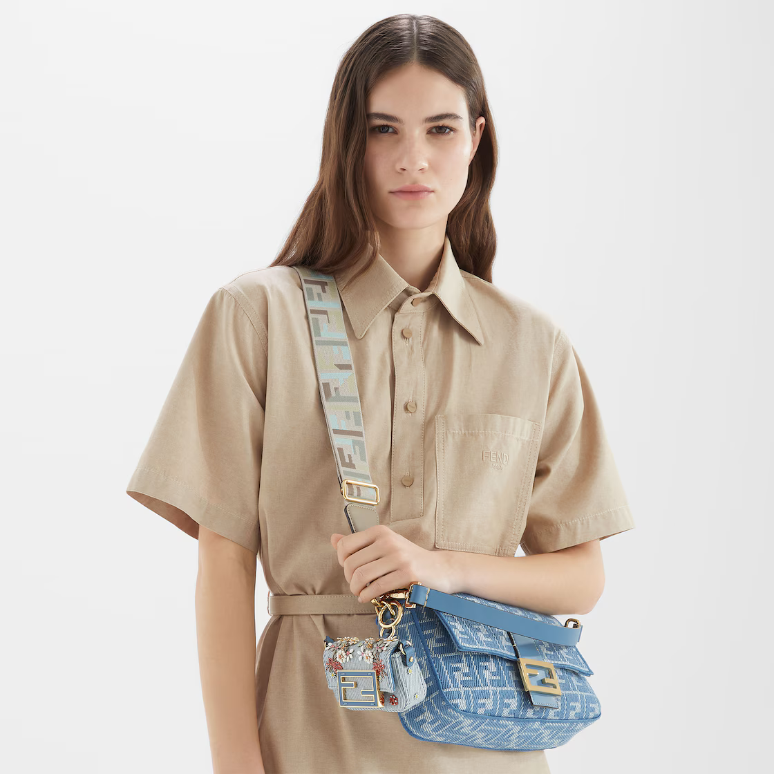 Fendi Baguette 8BR600AUPXF1SKL