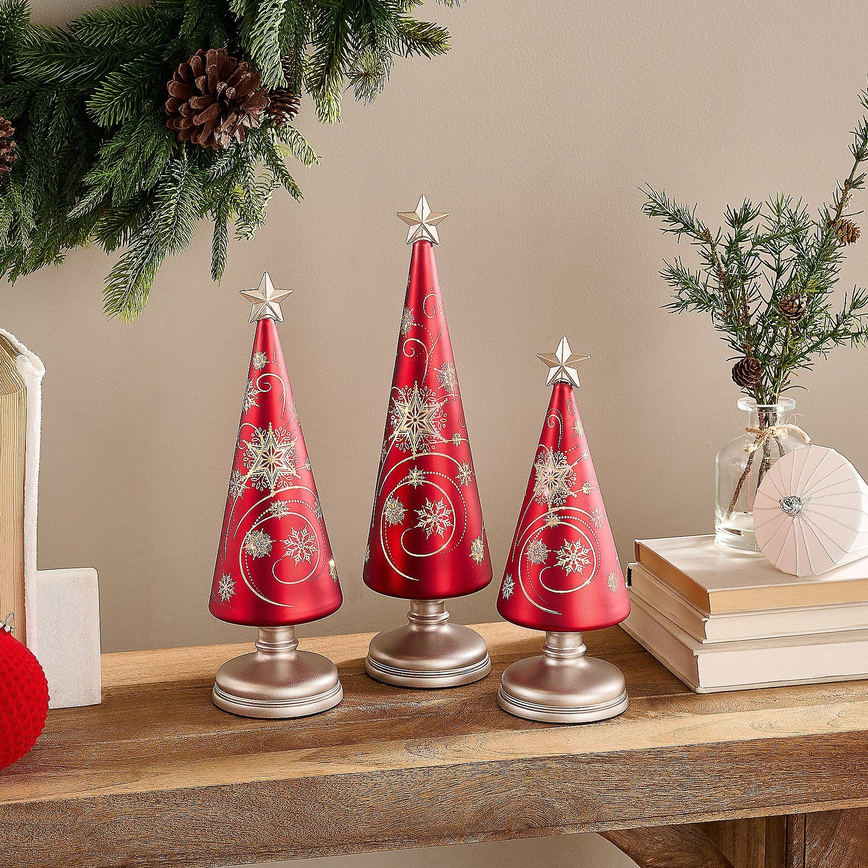 🔥LAST DAY 50% OFF🔥Illuminated Swirling Snow Trees