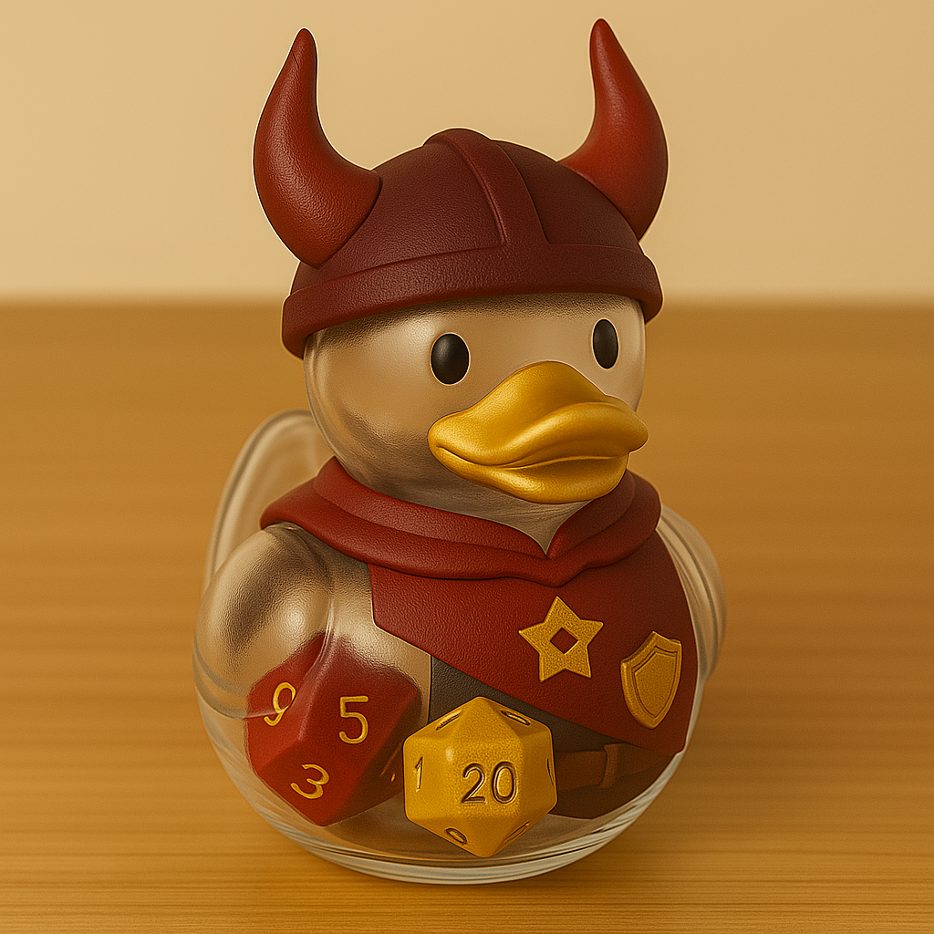 Funny DND Duck Dice Roller
