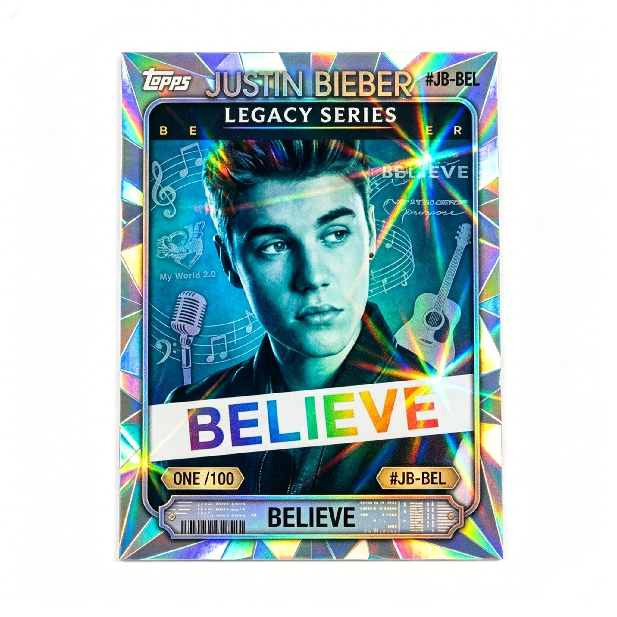 Justin Bieber Legacy Series Collector Cards – Limited Edition