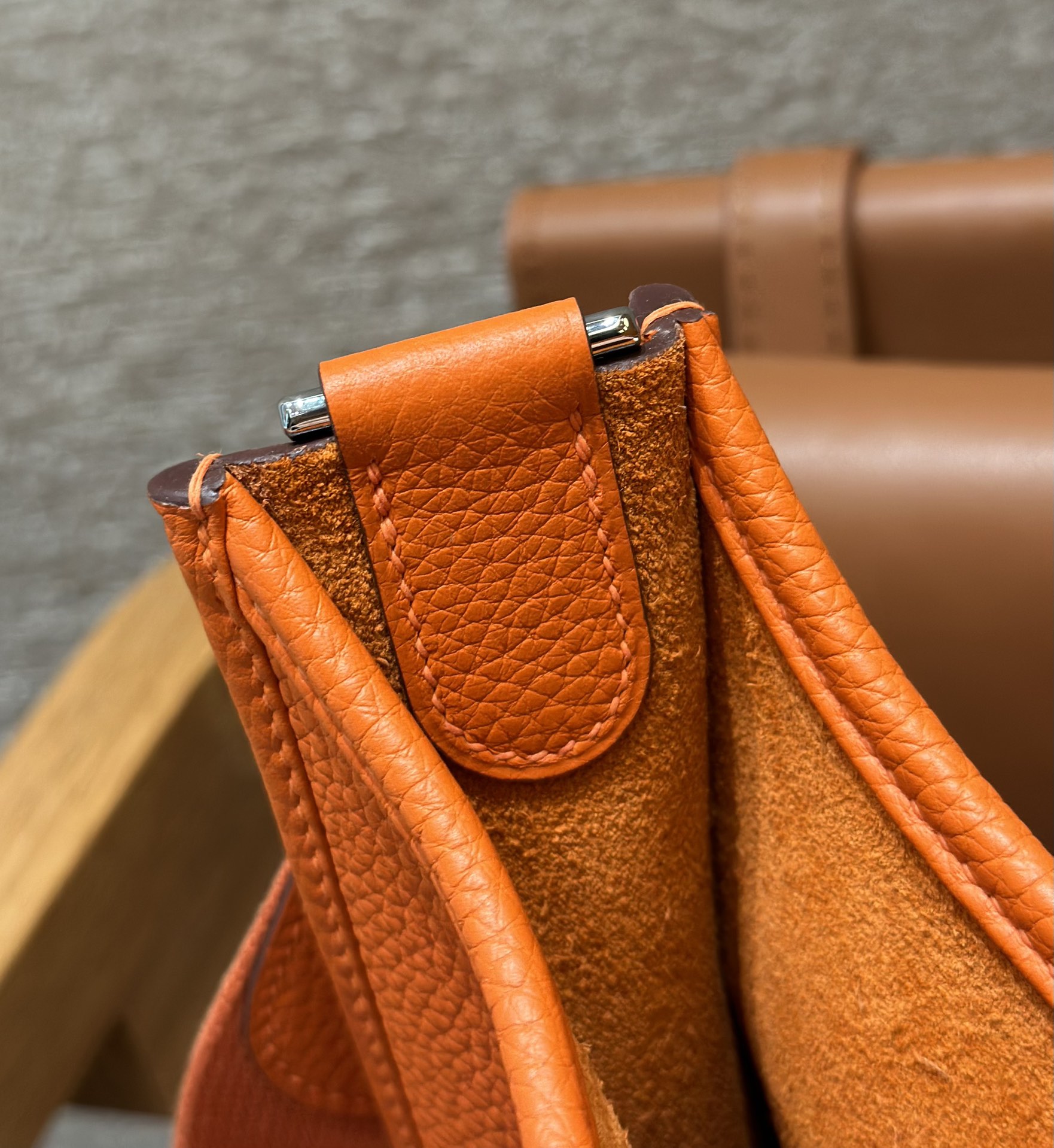 Hermès Evelyne 93Orange (Handmade to order)