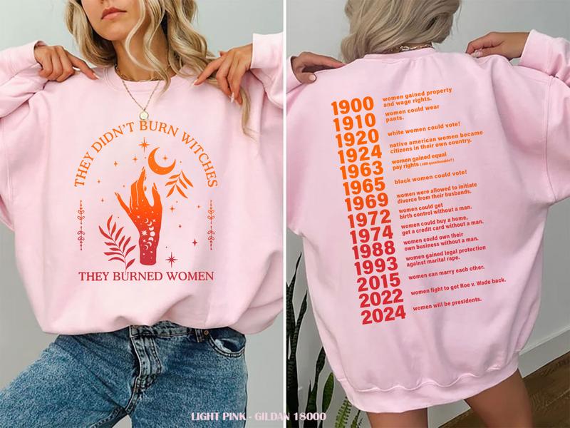 🔥ON SALE🔥They Didn't Burn Witches - They Burned Women  - T Shirt