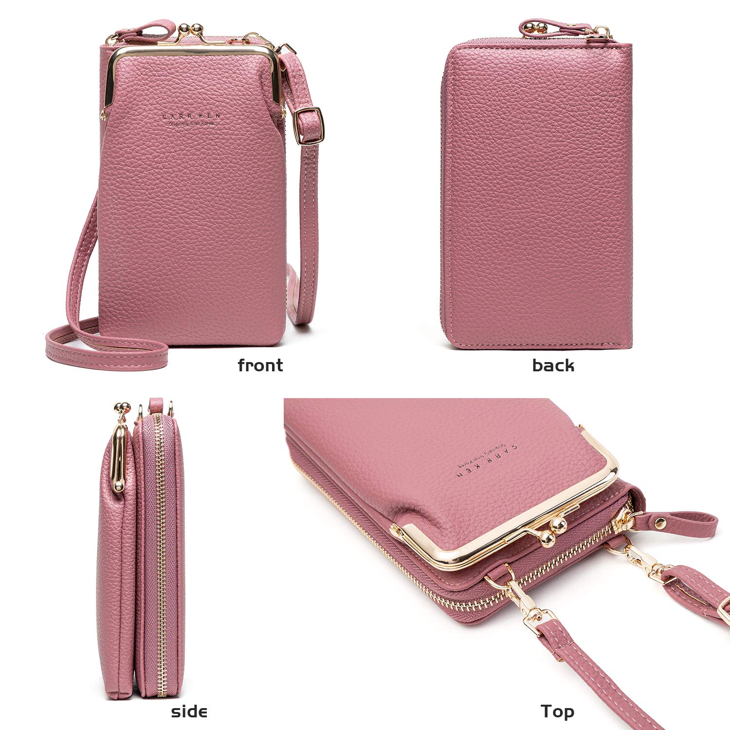 🔥Last Day Promotion-[SAVE 50% OFF]--Women Phone Bag Solid Crossbody Bag-BUY 2 GET FREE SHIPPING NOW