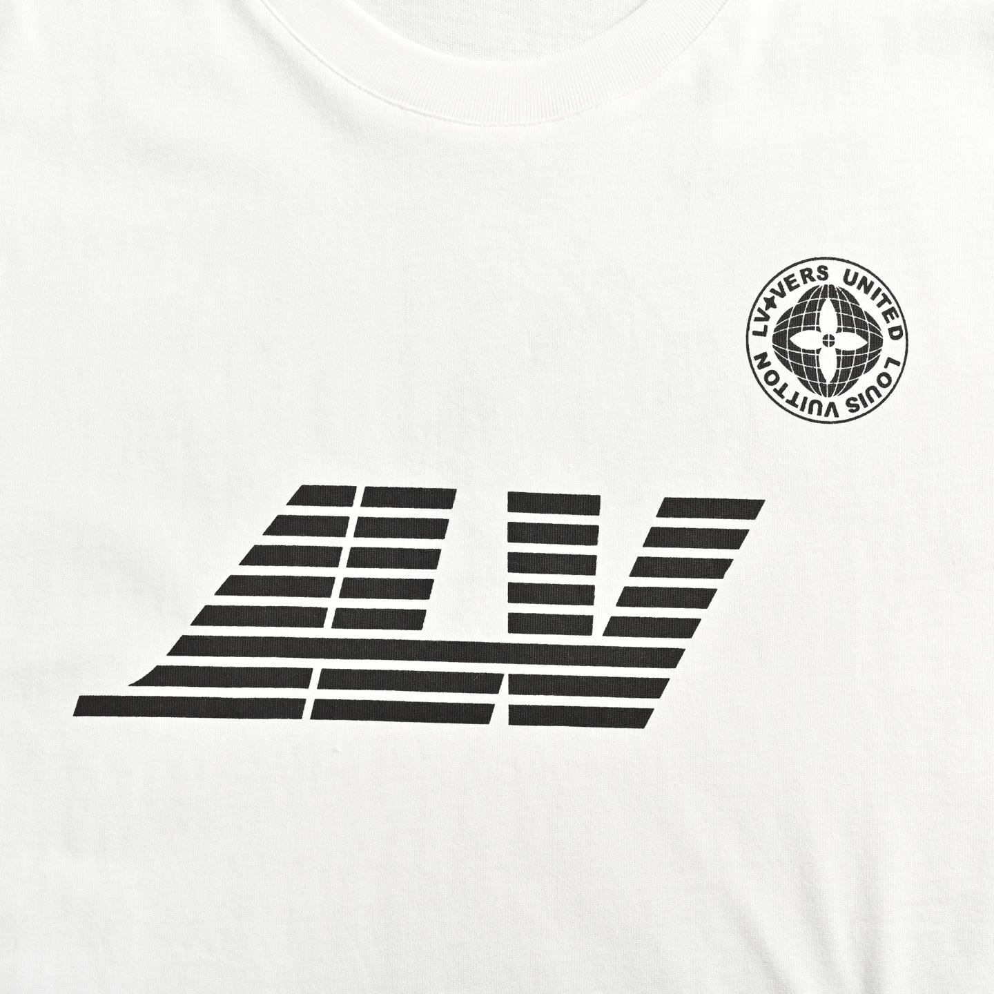Louis Vuitton Axis Logo Print Short Sleeve
