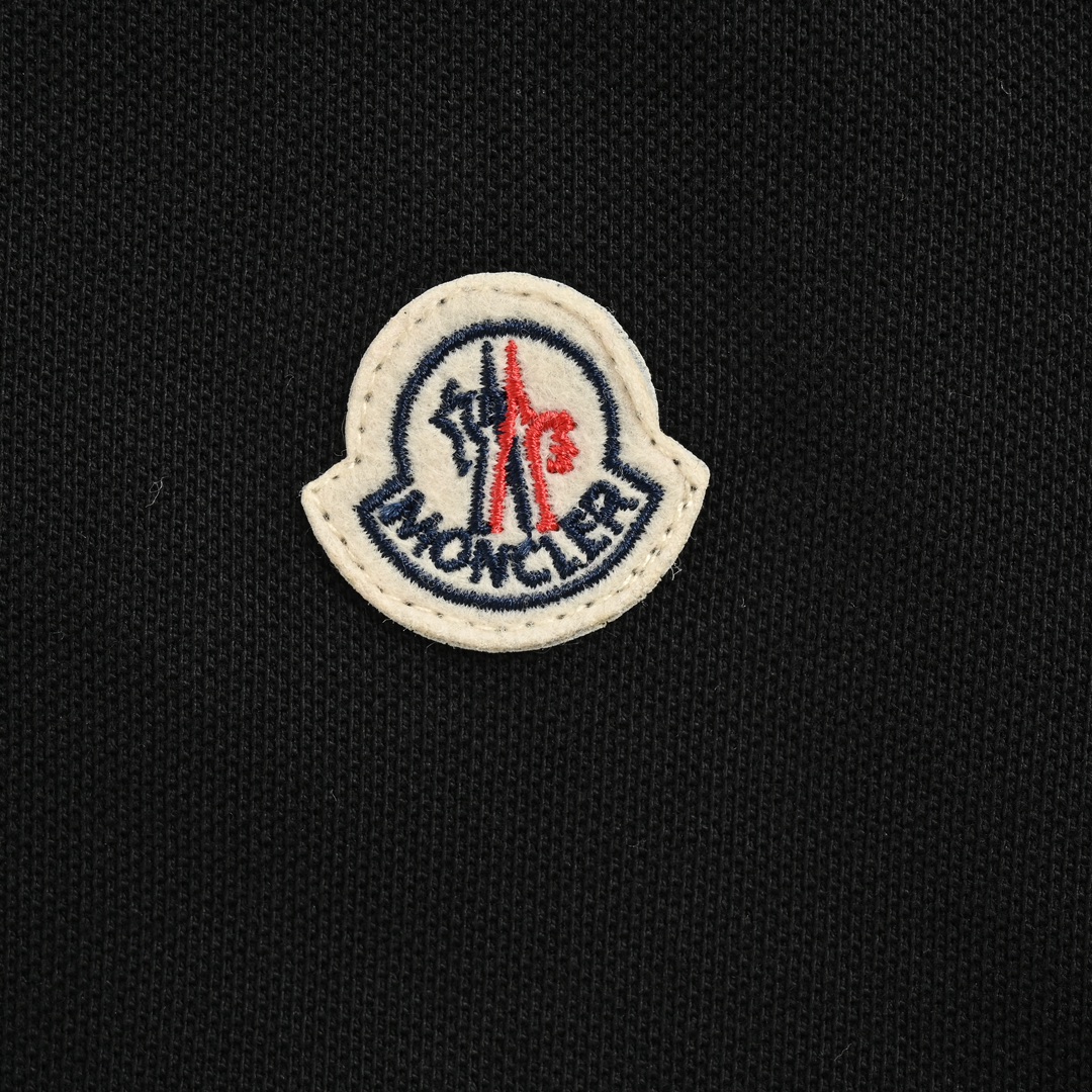 Moncler 24ss classic embroidered Polo short sleeve