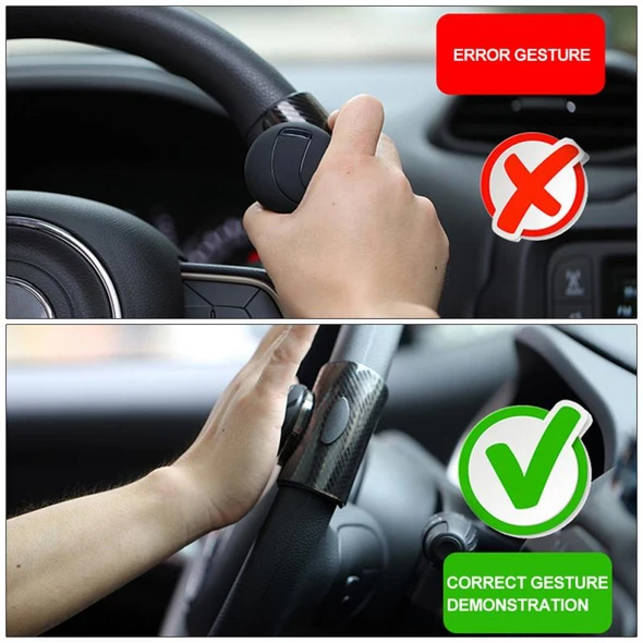 🎉Winter Sale 30% OFF - Universal 360° Steering Wheel Booster Knob