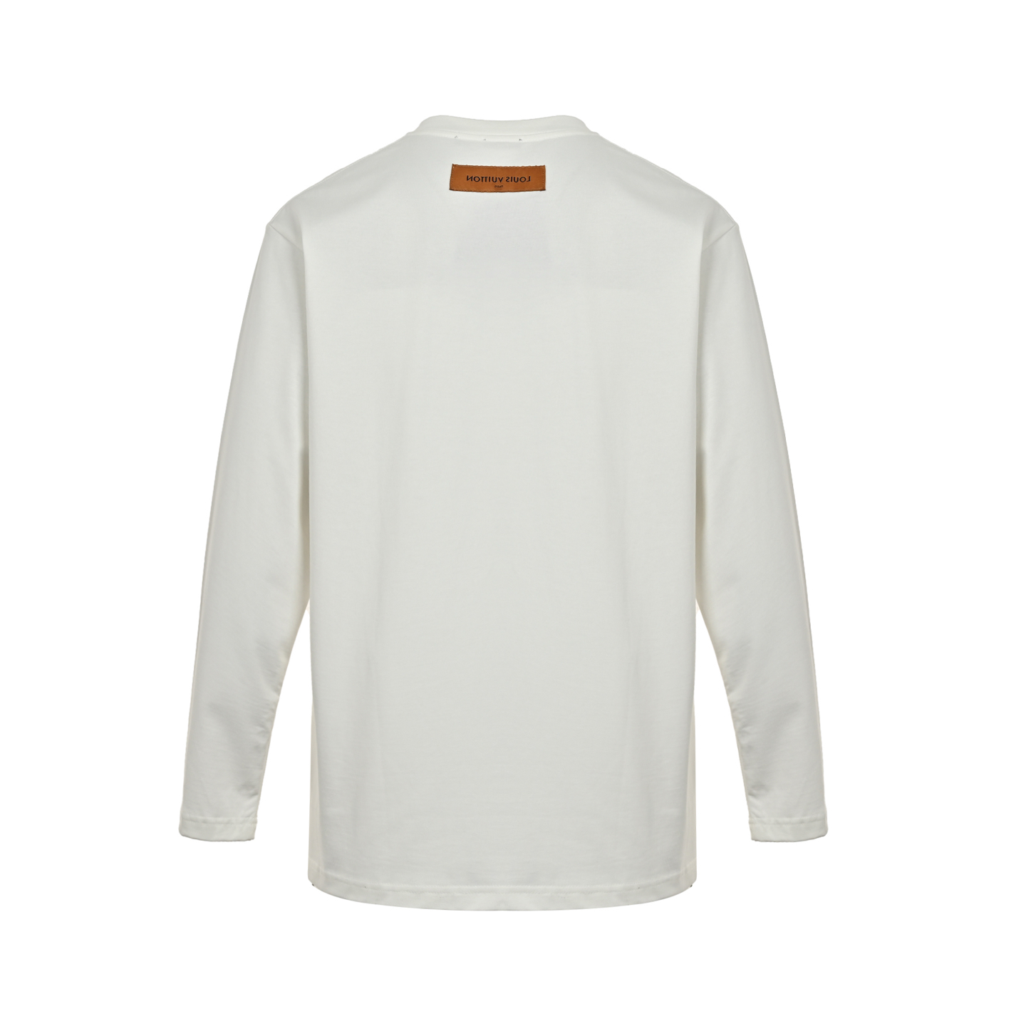 Louis Vuitton 25ss chest embossed lettering long-sleeved T-shirt