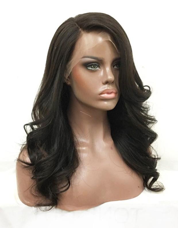 Luna S40 Lace Front Layered Long Curly Wig for Black Women