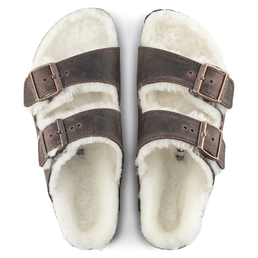 Arizona Shearling Oiled Leather B-81259
