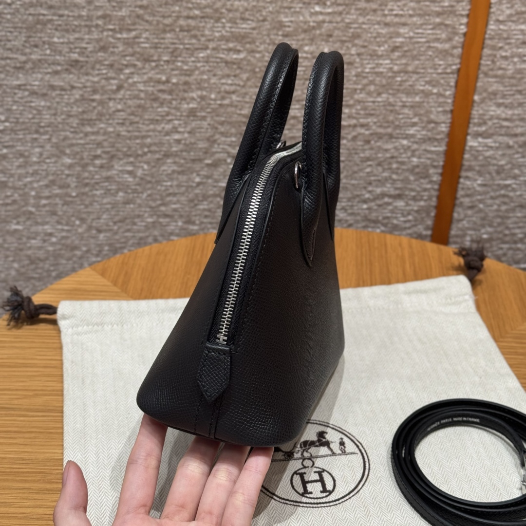 Hermès Bolide Mini 89Noir Handbag (Handmade to Order)