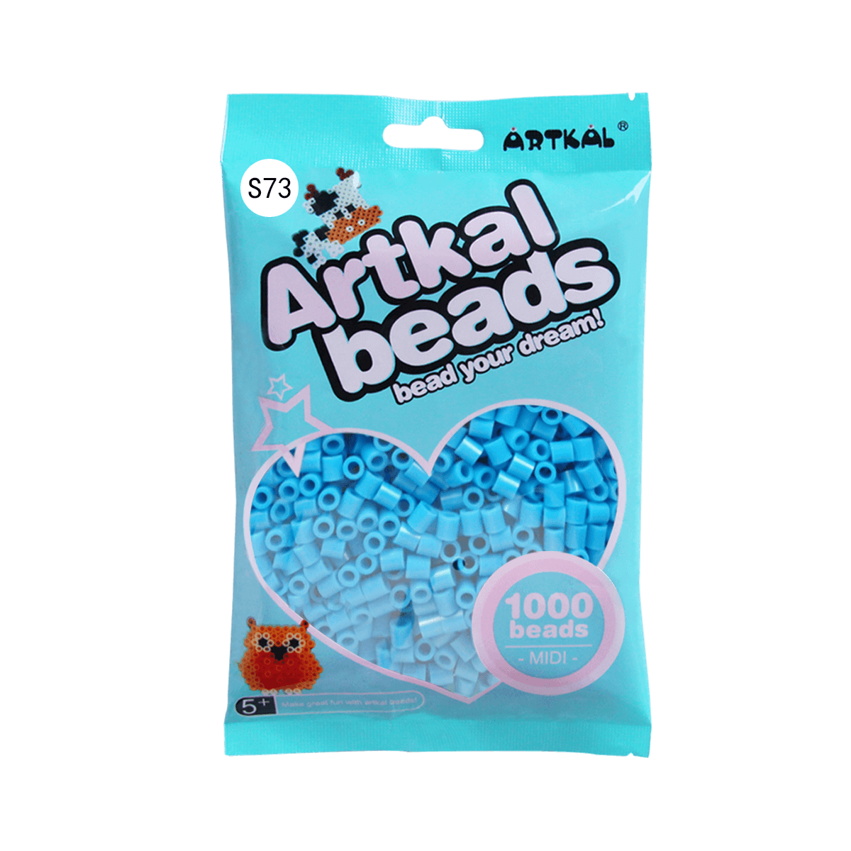 Sea Blue-Midi 1000 beads Single Pack