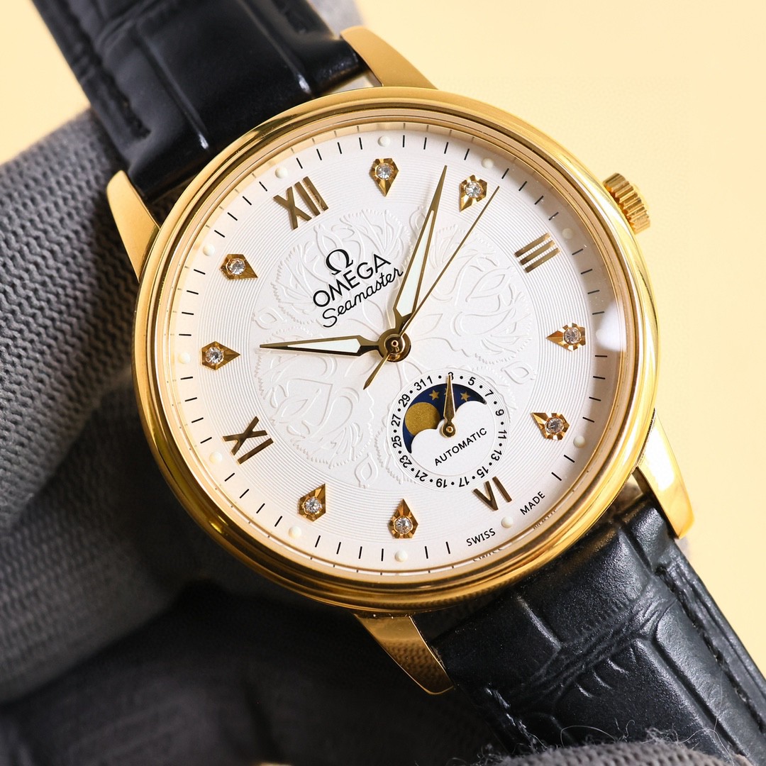 Omega De Ville Moon Phase Series Watch