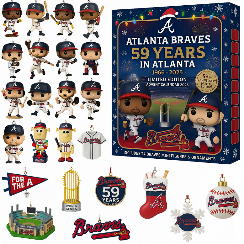 Atlanta Braves 59th Anniversary Advent Calendar 2025