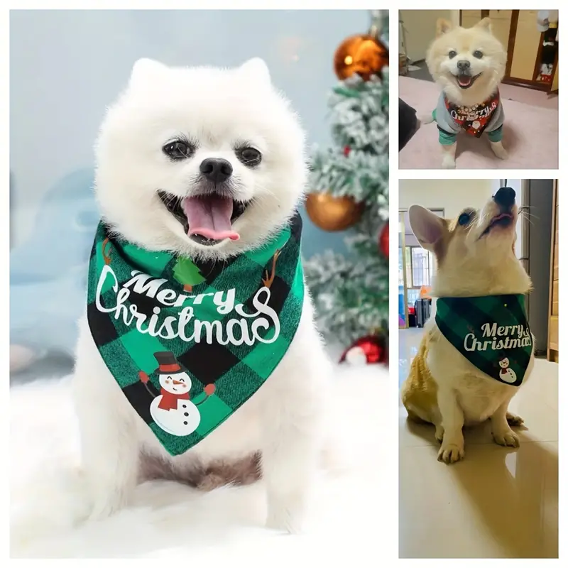 ON SALE🔥Pet Scarf Triangle Bibs for Small Medium Large and Extra Large Dogs Cats-Buy 5pcs Free Shipping