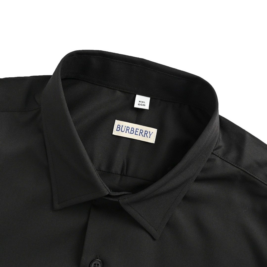 Burberry 24Fw corded warhorse embroidered shirt