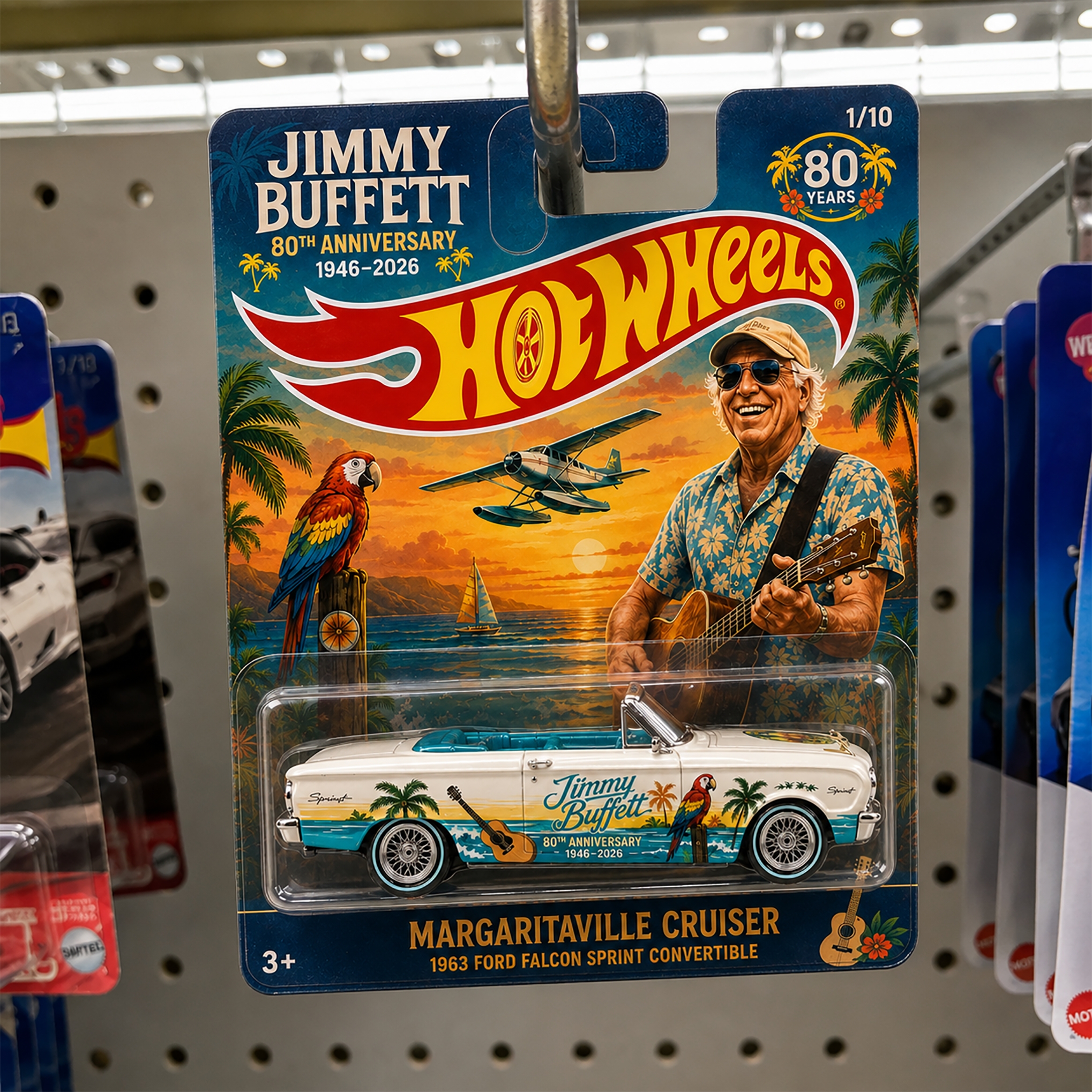 Hot Wheels Jimmy Buffett 80th Anniversary Margaritaville Cruiser
