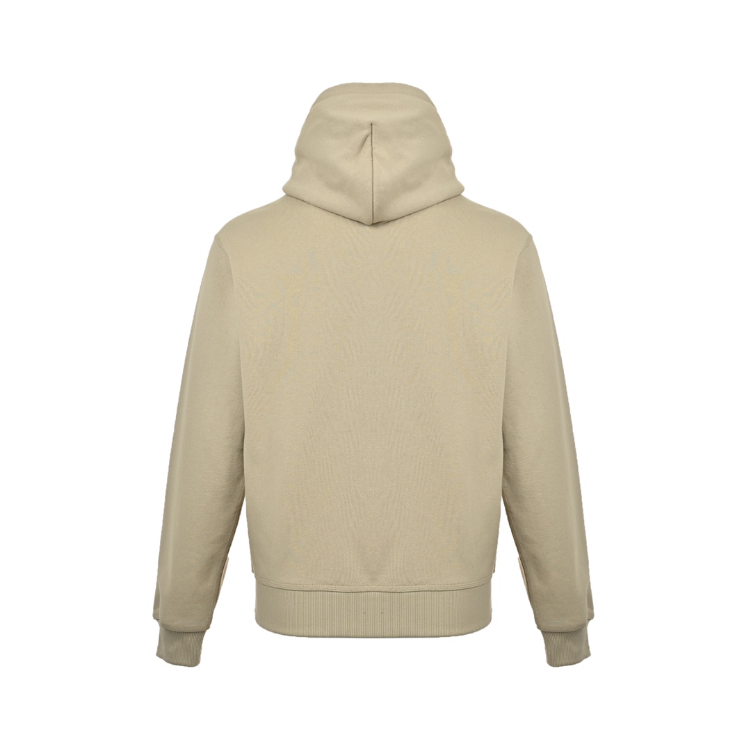 Burberry 24Fw shoulder warhorse patch zip-up hooded sweatshirt jacket