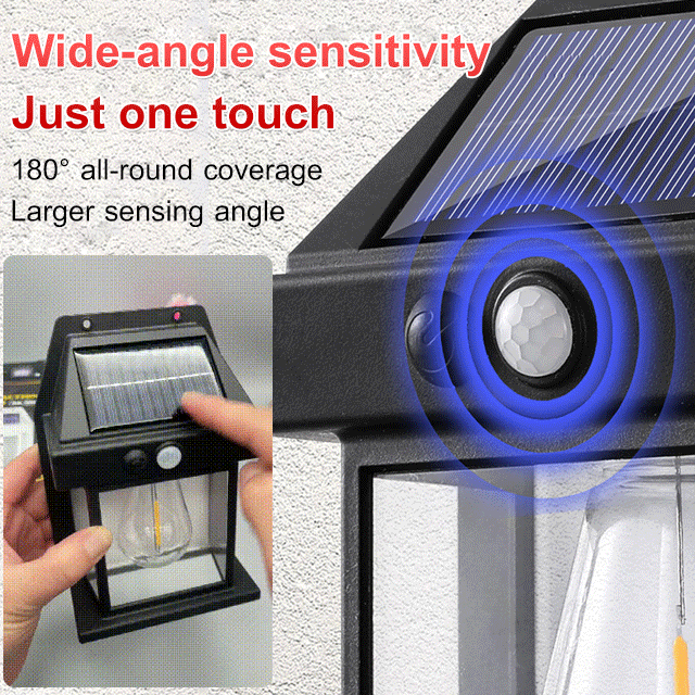 💥Last Day Promotion-[SAVE 50% OFF]--Solar lamp tungsten wall lamp--BUY 2 GET FREE SHIPPING NOW!!!