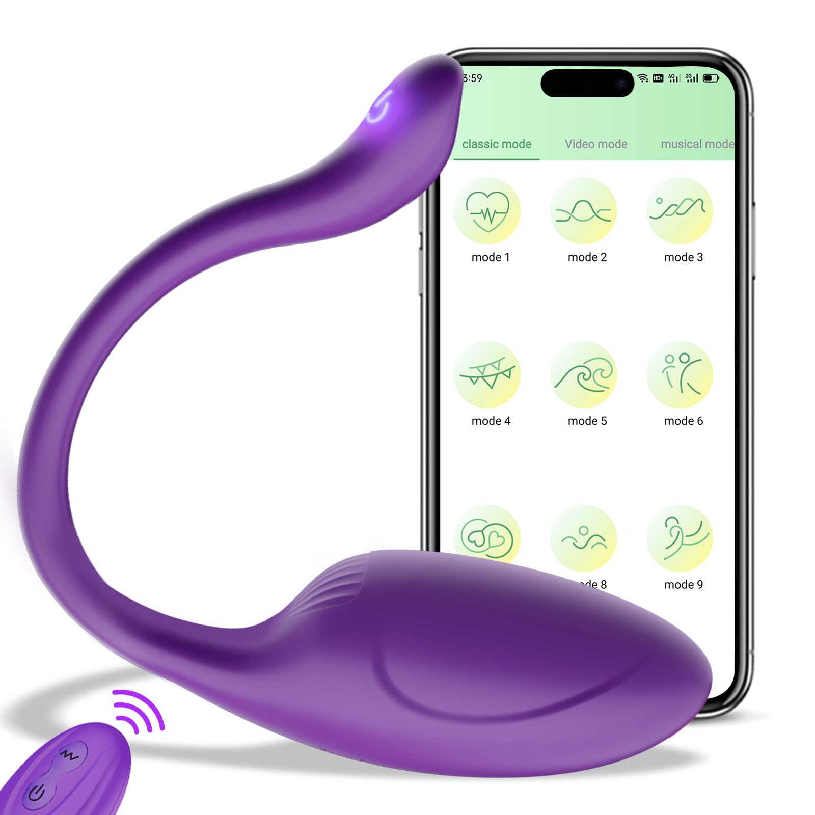 App-Controlled Wearable Massager