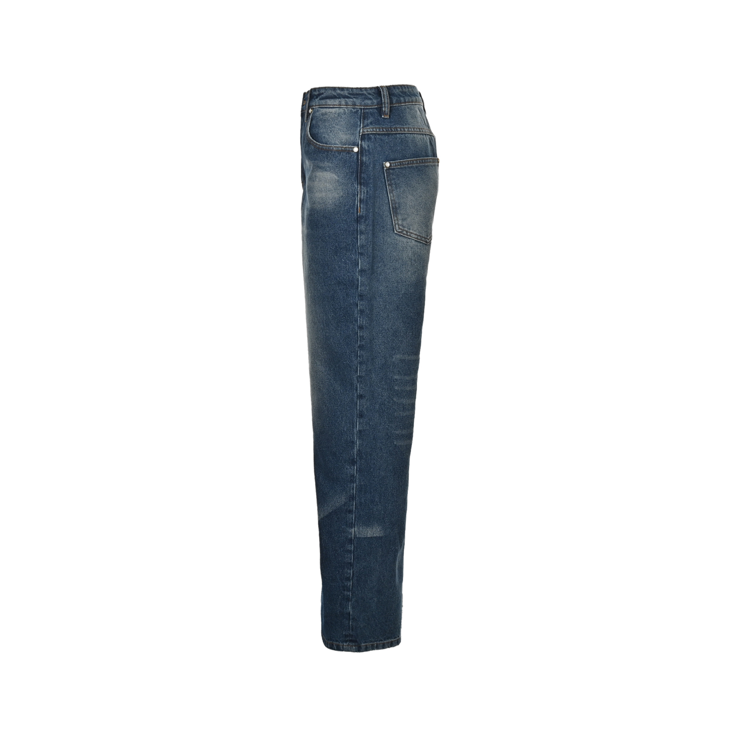 Louis Vuitton 24Fw sun-faded washed denim jacket
