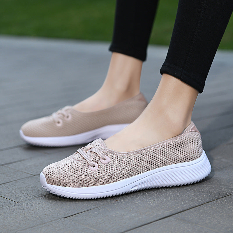 Women Flat Breathable Mesh Sneakers